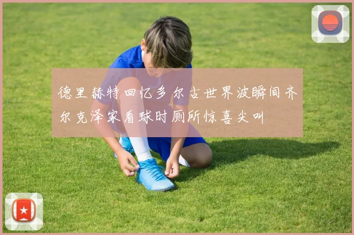 德里赫特回忆多尔古世界波瞬间齐尔克泽家看球时厕所惊喜尖叫